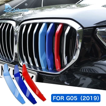 AIRSPEED 3D M Стайлинг для BMW X5 G05 2019 Аксессуары ABS Отделка передней решетки автомобиля, решетка для автоспорта, декоративные наклейки