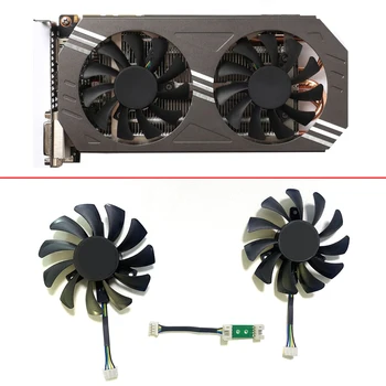 Новый вентилятор-кулер GA81S2U 75 мм GTX970 для замены вентилятора охлаждения видеокарты ZOTAC GeForce GTX 970