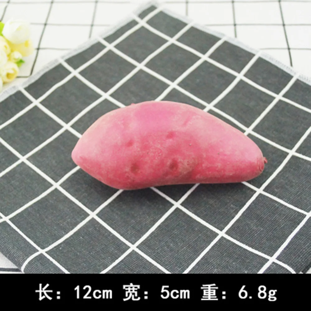 8 шт. Высокая имитация поддельного искусственного сладкого картофеля и пластиковая поддельная имитация модели искусственного сладкого картофеля5
